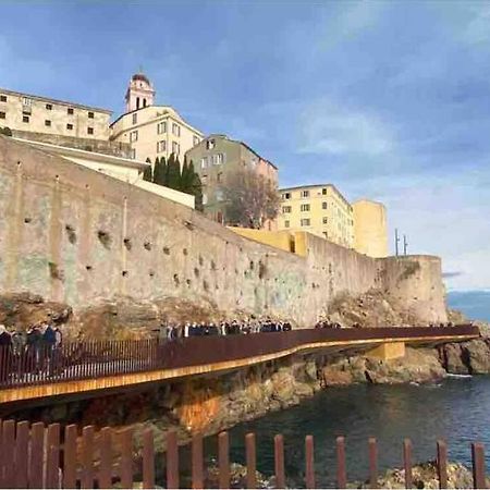 Appartement Vue Mer Avec Parking Gratuit Sur Place Bastia  Exterior foto