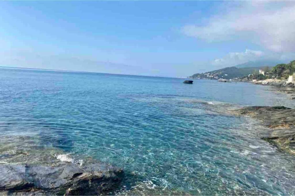 Appartement Vue Mer Avec Parking Gratuit Sur Place Bastia  Exterior foto